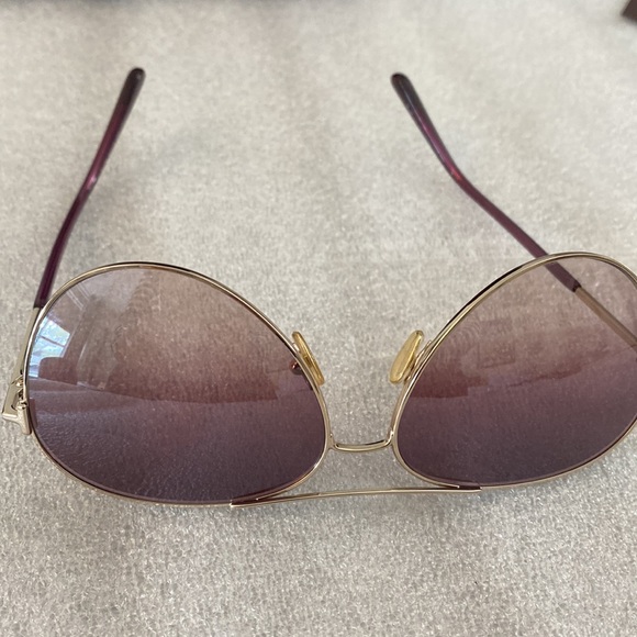 NWOT Sunglasses Tom Ford FT 0823 Clark 28U Shiny Rose Gold -Trans Pink/Gradient - Picture 6 of 15